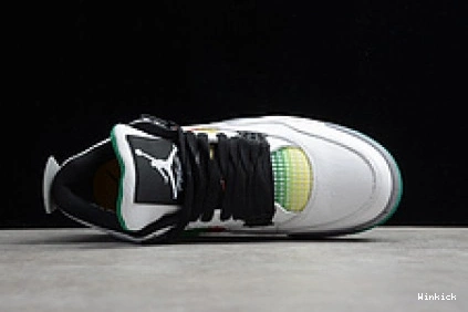 (W) RETRO RASTA AQ9129-100 4 GREEN JORDAN - LUCID 0803